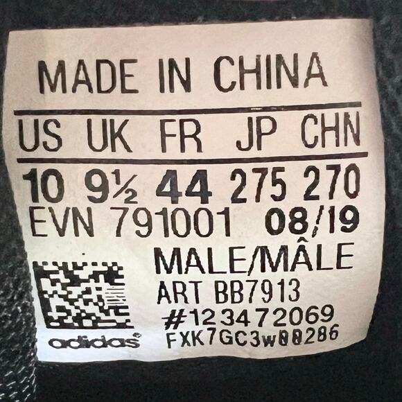 Adidas Tour 360 XT-SL Mens Spikeless Golf Shoes Men 10 White BB7913 Used - Picture 9 of 9